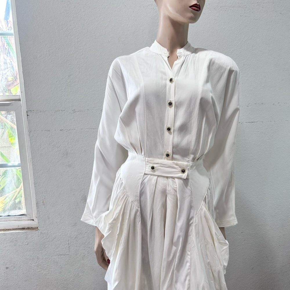 Rabbit Rabbit Rabbit Elegant White Jumpsuit - Picture 2 of 16